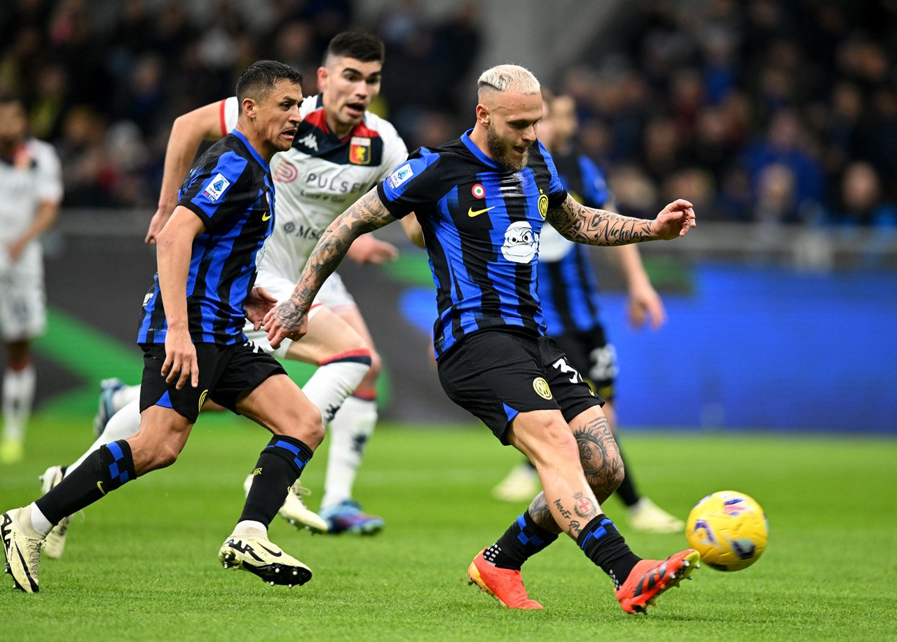 View - Kết quả bóng đá Inter Milan 2-1 Genoa - Serie A 2023/24 vòng 27