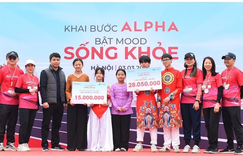 Khai bước Alpha, bật mood sống khỏe cùng AIA Việt Nam