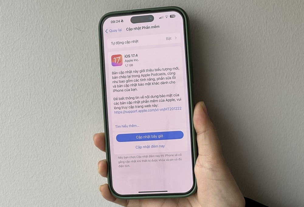 Apple phát hành iOS 17.4, bản cập nhật quan trọng chưa từng có cho iPhone