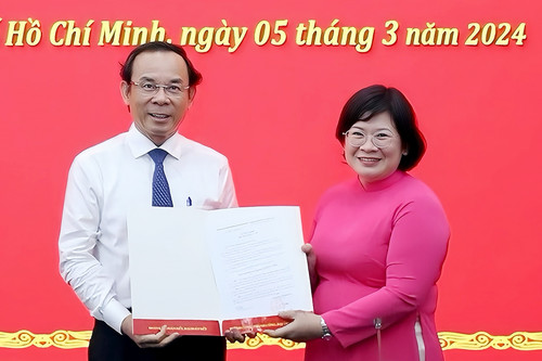 Bà Văn Thị Bạch Tuyết làm Trưởng Ban Tổ chức Thành ủy TP.HCM
