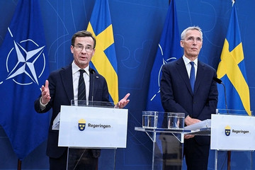 Thụy Điển chính thức gia nhập NATO vào hôm nay