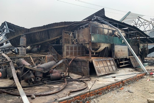 Vụ cháy cơ sở sang chiết gas ở Hà Nội phát lộ hàng chục nhà xưởng xây trái phép