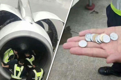 Ném tiền xu vào động cơ khiến máy bay tê liệt 4h, hành khách bị cảnh sát bắt