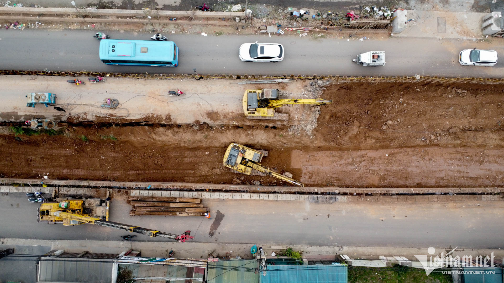 View - Toàn cảnh dự án đường Âu Cơ mở rộng 815 tỷ đồng sắp về đích