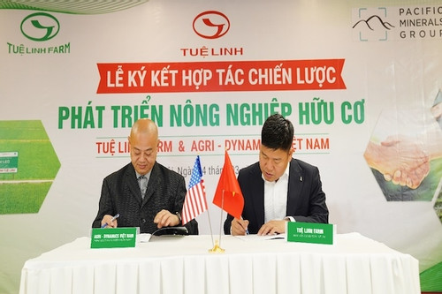 Tuệ Linh Farm hợp tác Agri - Dynamics Việt Nam phát triển nông nghiệp hữu cơ
