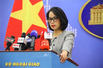 Vietnam deeply concerned about recent tension in East Sea: Spokeswoman