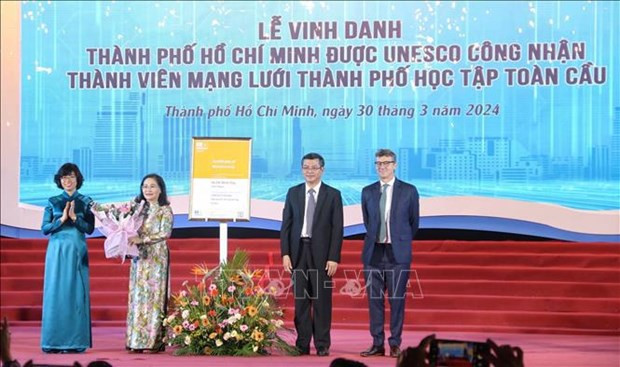 HCM City becomes member of UNESCO Global Network of Learning Cities