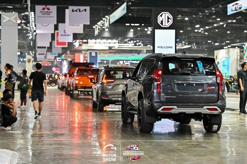 Nhiều mẫu xe thuần điện hoặc hybrid có thể về Việt Nam sau triển lãm. Ảnh: BIMS