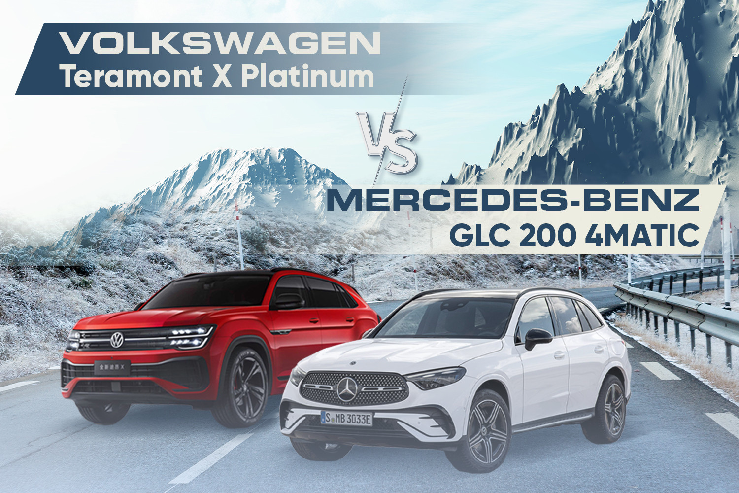 Giá hơn 2,1 tỷ đồng, chọn Volkswagen Teramont X hay Mercedes-Benz GLC?