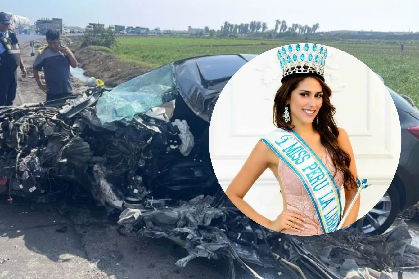 Hoa hậu 31 tuổi bị thương nặng sau khi va chạm với xe tải