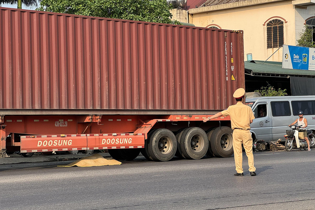 Đâm xe liên hoàn trên Quốc lộ 1A ở Quảng Trị, 1 người tử vong