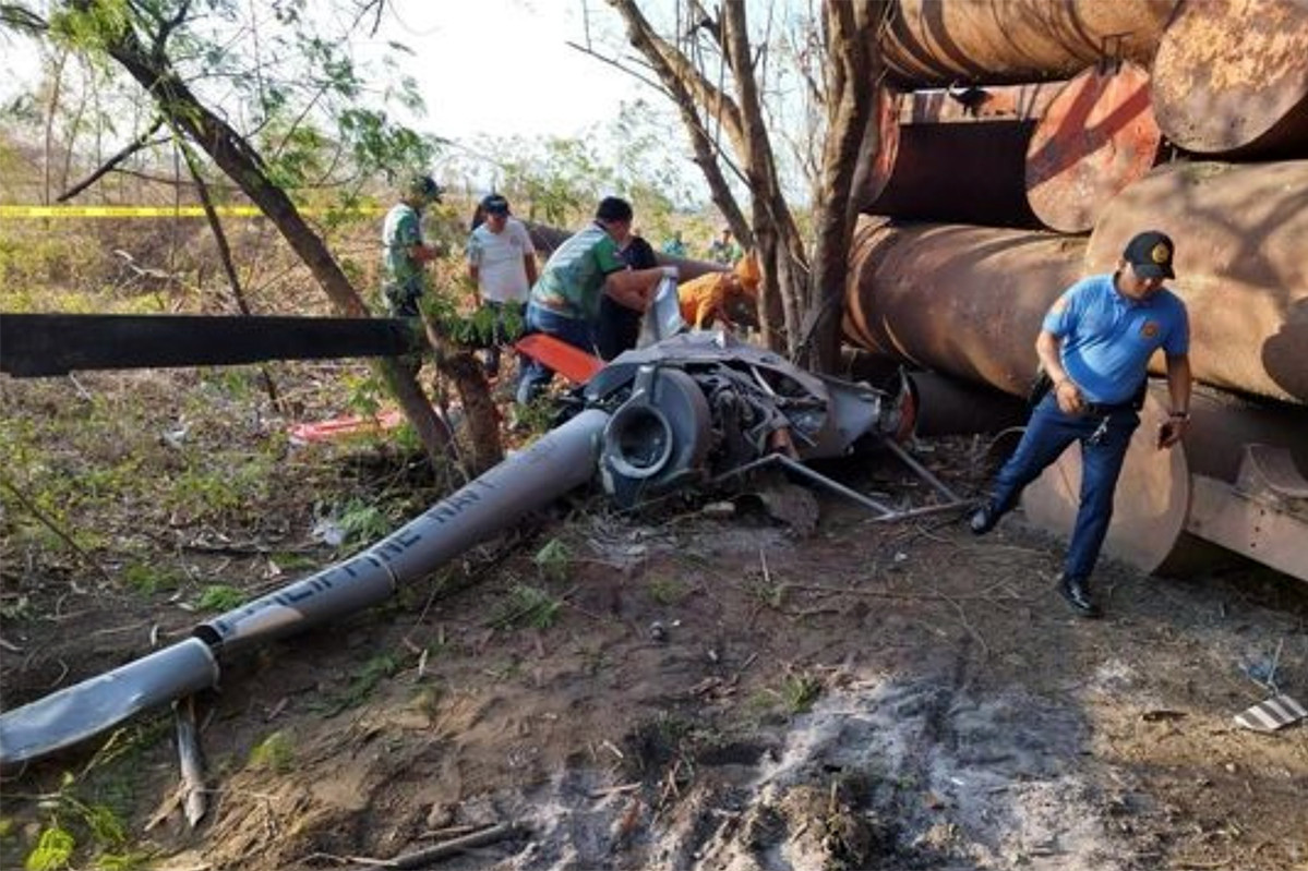 Rơi trực thăng quân sự Philippines, toàn bộ tổ lái thiệt mạng