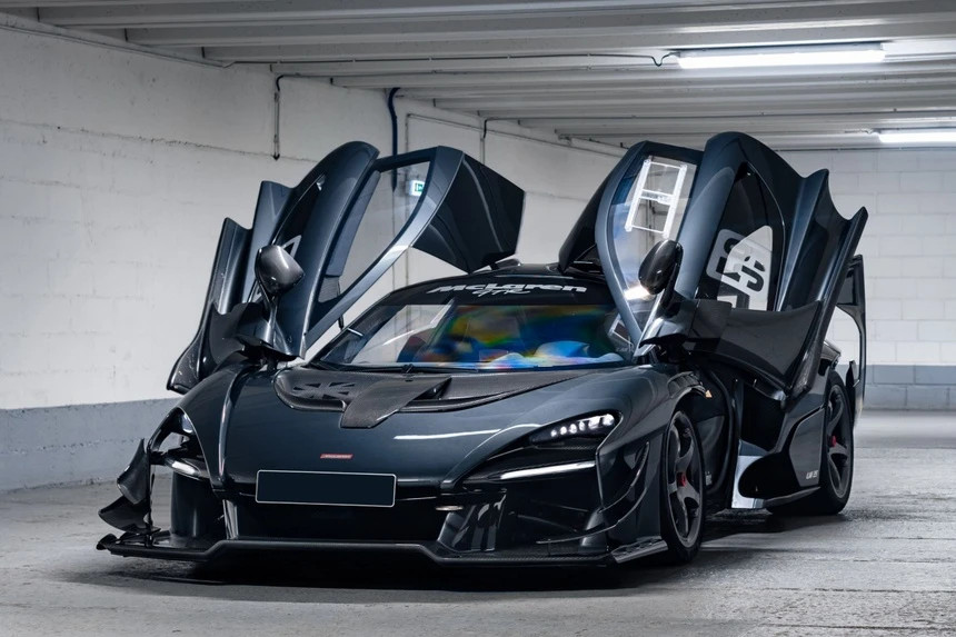 Cận cảnh siêu xe McLaren Senna GTR độc nhất thế giới