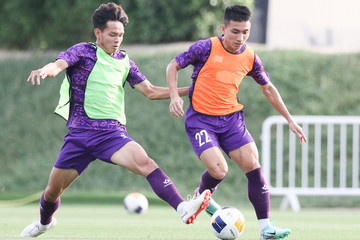 U23 Việt Nam luyện dứt điểm, quyết 'xé lưới' Kuwait, Malaysia
