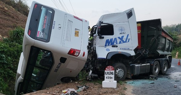 Xác định nguyên nhân xe chở đoàn cán bộ Quản lý thị trường TP HCM bị nạn