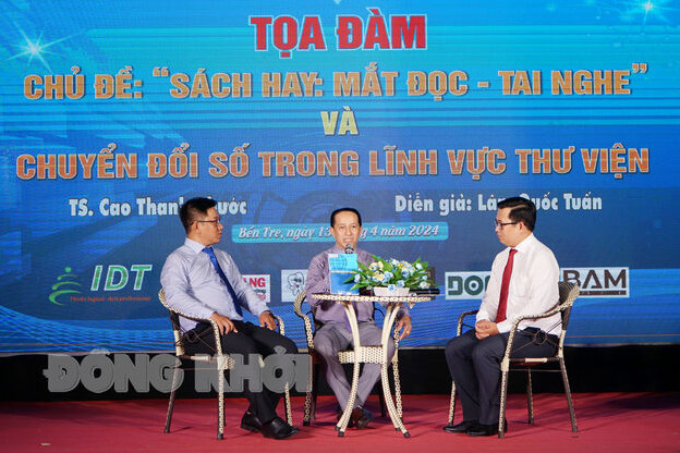 Bến Tre: Tọa đàm về chuyển đổi số thư viện