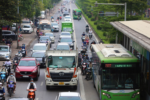Hà Nội sẽ thay tuyến buýt nhanh bằng đường sắt đô thị