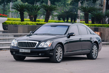 Xe siêu sang hàng hiếm Maybach 57S mỗi năm lăn bánh rớt luôn 1 tỷ đồng