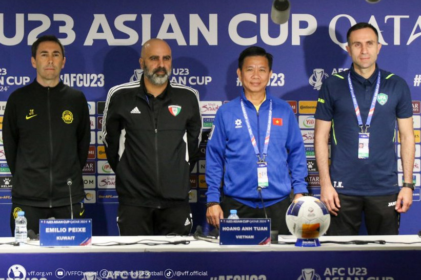  HLV U23 Kuwait tuyên bố thắng U23 Việt Nam, vào sâu giải châu Á