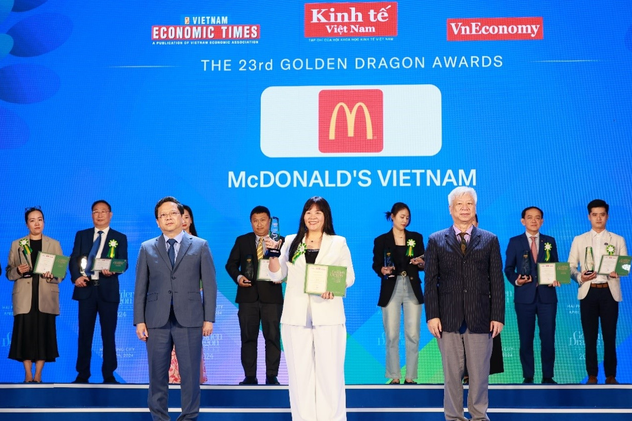 McDonald's Vietnam wins Golden Dragon Award 2024