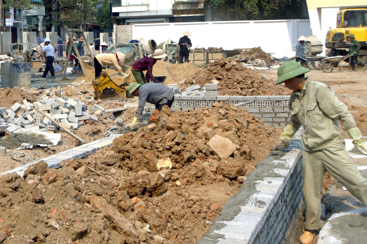 Loạt dự án 'chạy đua' tiến độ dịp 7/5 ở TP Điện Biên Phủ