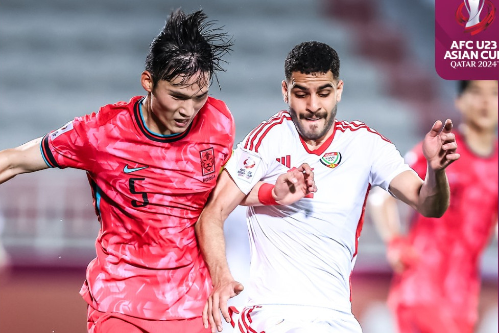 U23 Hàn Quốc đánh bại U23 UAE nhờ pha ghi bàn phút 94