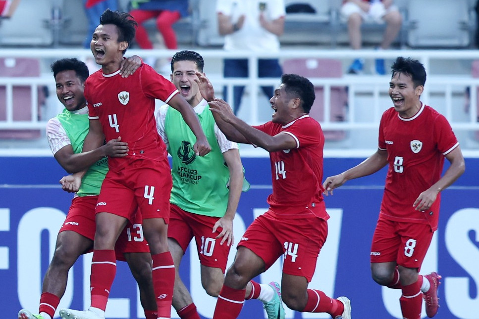 Kết quả bóng đá U23 Indonesia 1-0 U23 Australia - U23 Châu Á 2024