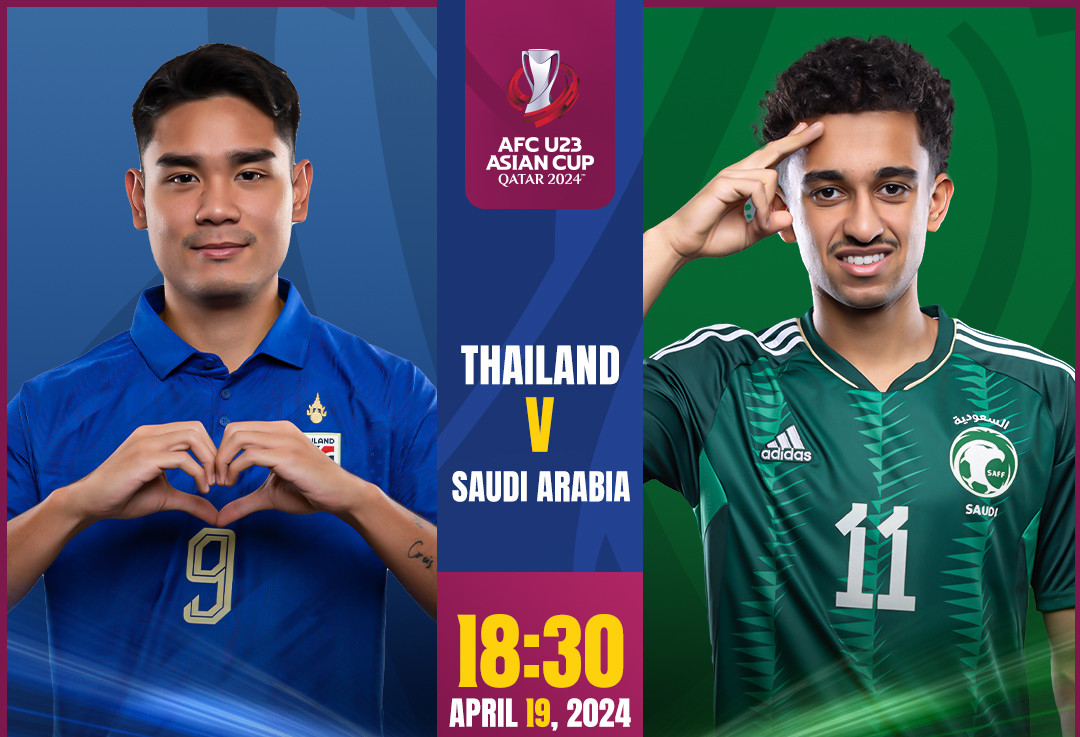  Trực tiếp bóng đá U23 Thái Lan vs U23 Saudi Arabia, 22h30 ngày 19/4