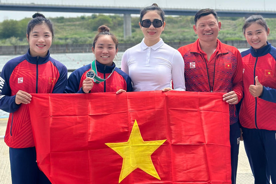 Canoeing và rowing Việt Nam liên tiếp giành vé Olympic Paris