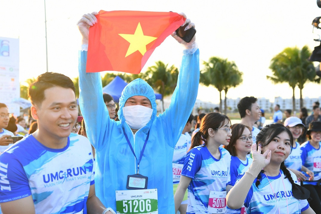 Gần 5.000 VĐV tham gia giải chạy &apos;UMC Run – Vươn tầm khát vọng&apos;