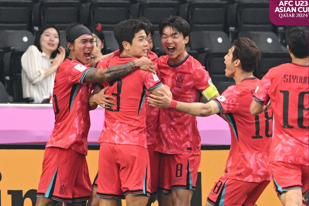U23 Hàn Quốc hạ Nhật Bản, đối đầu U23 Indonesia ở tứ kết