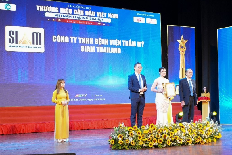 Bệnh viện thẩm mỹ SIAM Thailand đạt giải thưởng lớn dịp khai trương