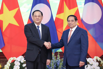 Quan hệ hữu nghị Việt Nam – Lào tiếp tục phát triển vững chắc và hiệu quả trên tất cả lĩnh vực