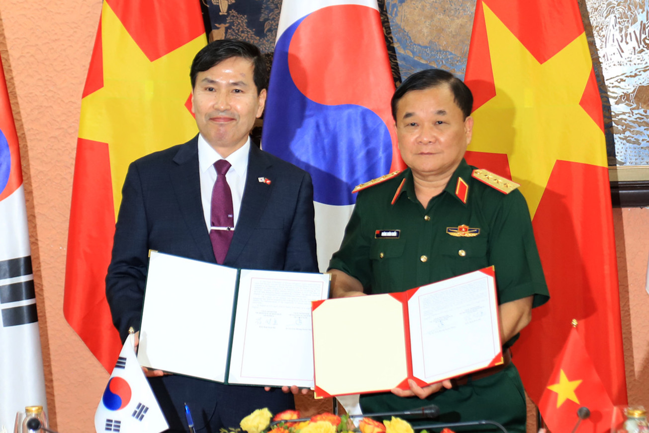 Việt Nam - Hàn Quốc thúc đẩy hợp tác công nghiệp quốc phòng, thương mại quân sự