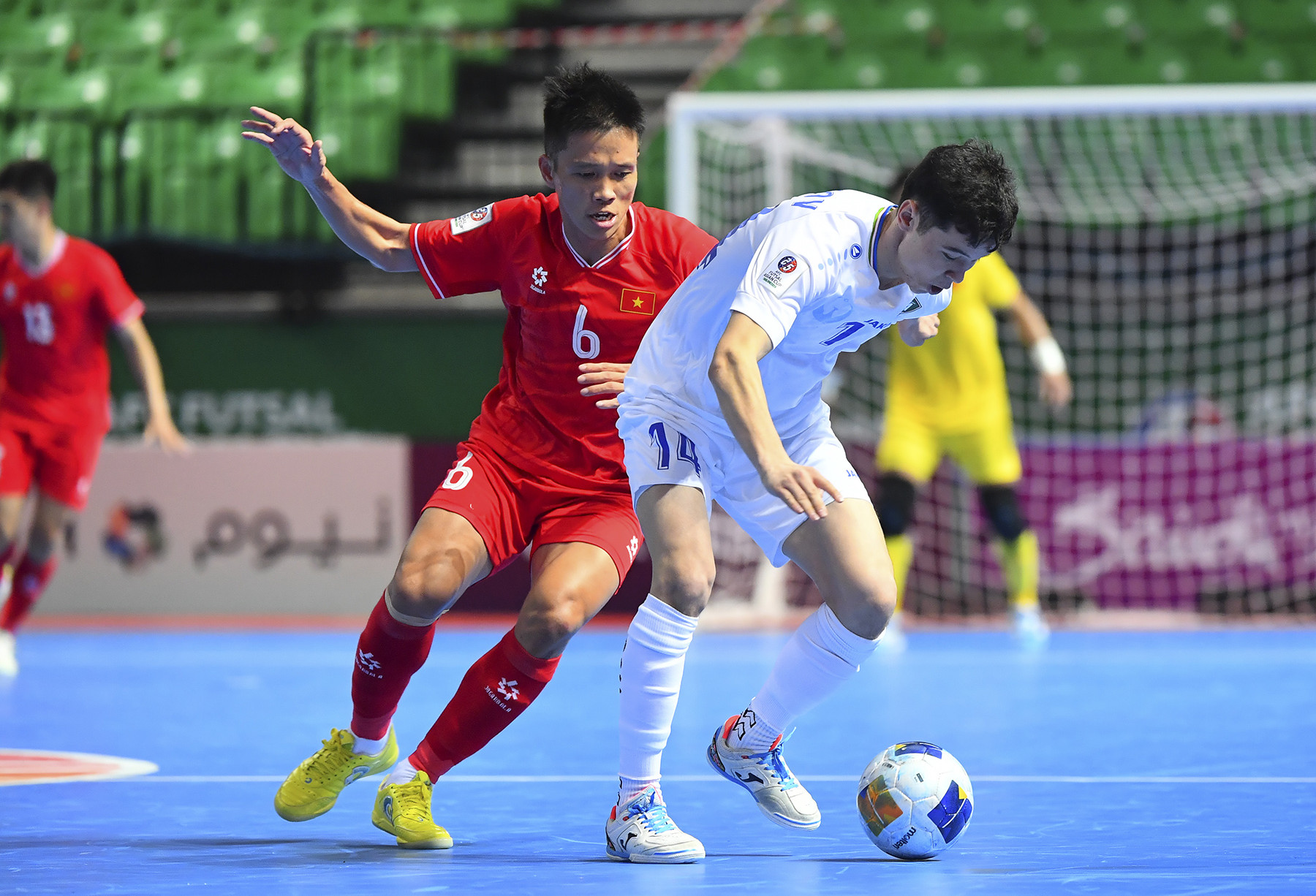  Trực tiếp bóng đá futsal Việt Nam 1-1 Uzbekistan: Thế trận nghẹt thở