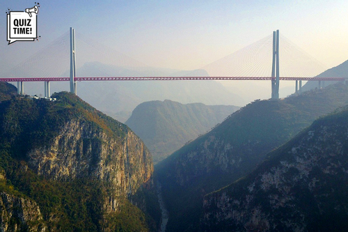 Cây cầu cao nhất thế giới xây hết 3.400 tỷ đồng bắc qua sông nào ở Trung Quốc?