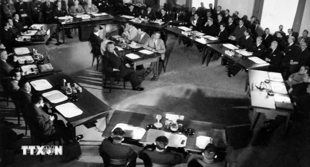 1954 Geneva Agreement - a historical milestone of Vietnam’s diplomacy hinh anh 1