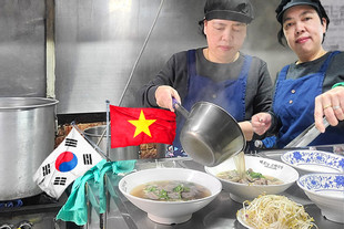 Quán phở Việt ở xứ kim chi bán 200 tô mỗi ngày, khách Hàn Quốc tấm tắc khen ngon