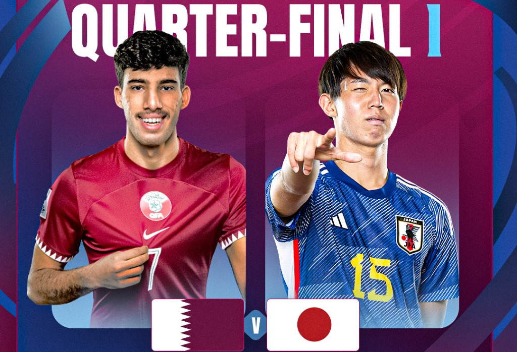  Trực tiếp bóng đá U23 Qatar 2-1 U23 Nhật Bản: Chủ nhà bất ngờ vượt lên