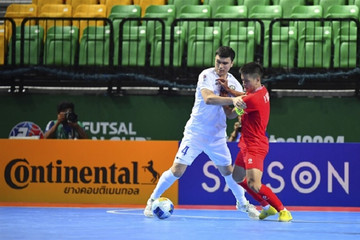 Vietnam lose to Uzbekistan in Futsal Asian Cup quarters