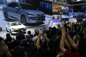 “Cuộc chiến” giành sự chú ý tại triển lãm ô tô lớn nhất Trung Quốc