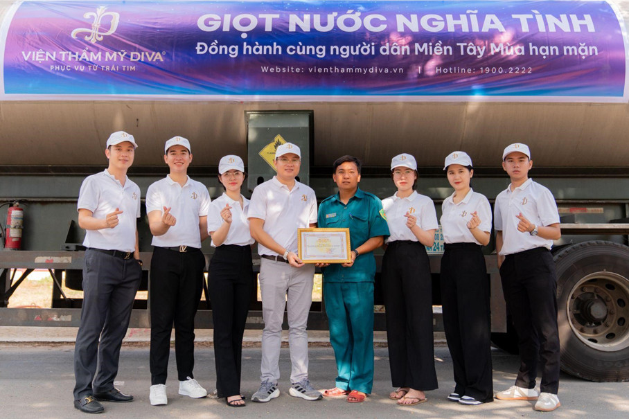 DVA Group mang nước ngọt về vùng hạn mặn miền Tây