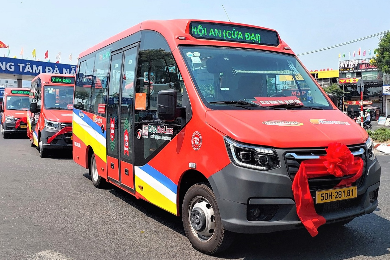  Mở lại tuyến xe buýt Đà Nẵng - Quảng Nam sau hơn 3 năm dừng hoạt động 