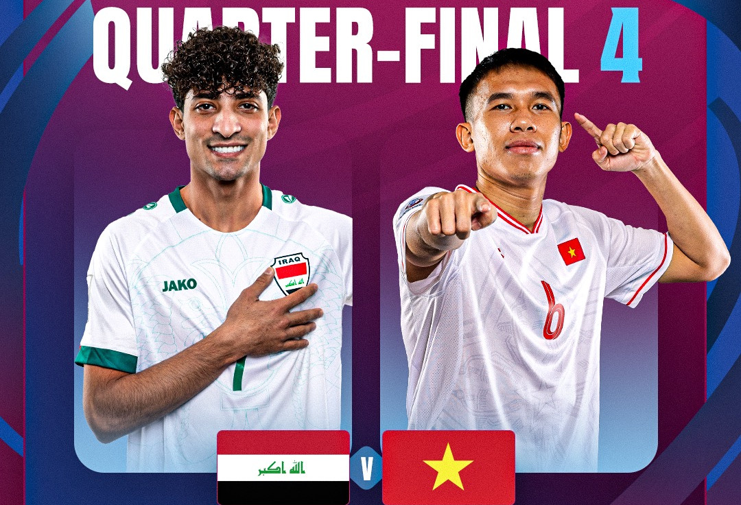 Trực tiếp bóng đá U23 Việt Nam vs U23 Iraq: Vĩ Hào đá chính