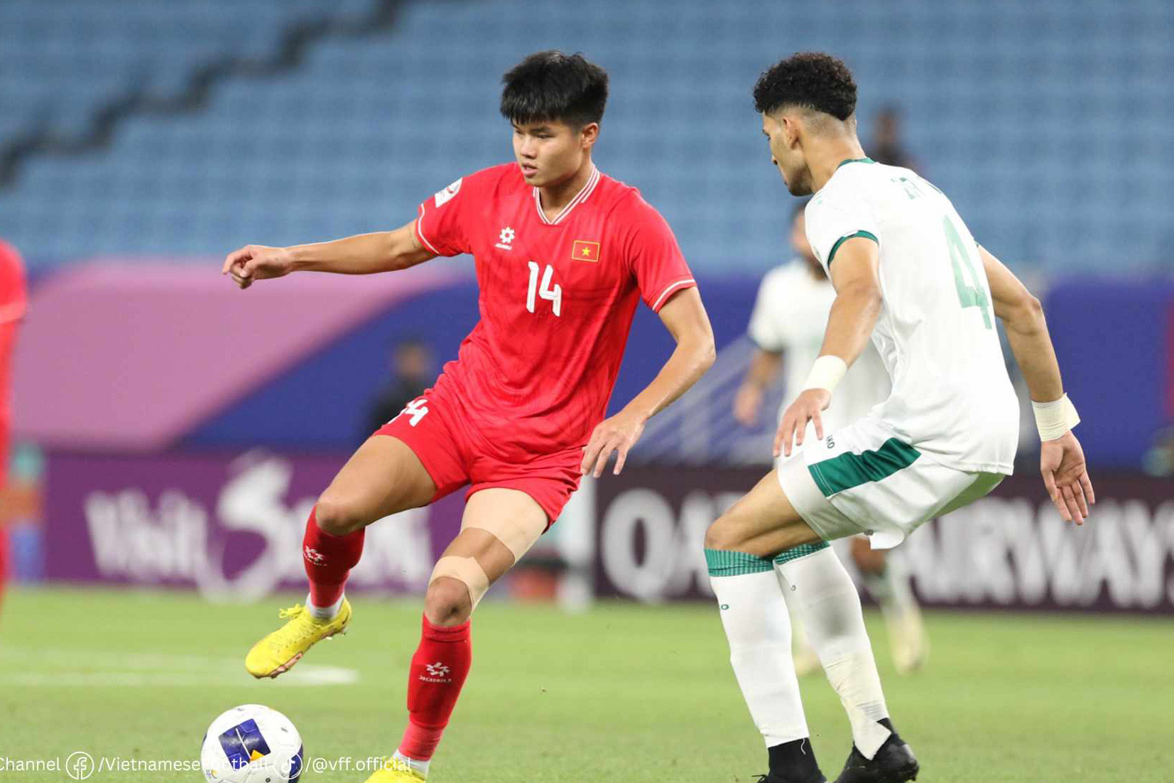  Trực tiếp bóng đá U23 Việt Nam 0-0 U23 Iraq: Văn Trường, Văn Tùng bỏ lỡ