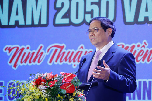 Thủ tướng: Ninh Thuận cần lấy kinh tế biển làm động lực phát triển