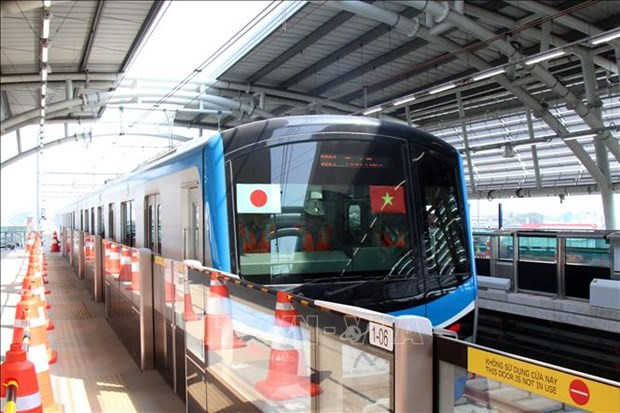 Ben Thanh-Suoi Tien metro line to officially run in October hinh anh 1