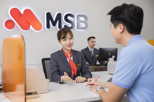 MSB dự kiến chia cổ tức bằng cổ phiếu tỷ lệ 30%