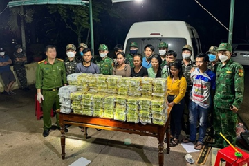 Nine Lao arrested with 100 kilos of drugs