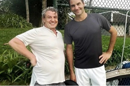 Swiss tennis legend Roger Federer takes holiday in Hoi An
